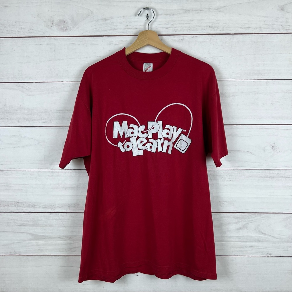 RARE Vintage 90s Apple Mac Play Tech T-Shirt XL